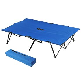 Outsunny 2 Person Folding Camping Cot