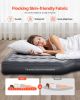 Car Air Mattress, Inflatable Car Camping Mattress, Oxford Thickened Travel Beds, Comfortable and Durable Portable Sleeping Pad with Air Pump, Nozzle