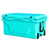 Hot Selling Blue color 65QT Outdoor cooler fish ice chest Box 2022 Popular Camping Cooler Box
