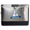 Yakimoto Ice Chest Beverage Beer Cooler Box With Bottle Opener, 51L/54Qt Stainless Steel Portable Insulated Ice Bucket, Sturdy And Leak-proof, For Cam