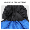 Lightweight Sleeping Bag for Backpacking, Hiking, Waterproof Compact Envelope Sleeping Bag for Cold & Warm Weather, Blue