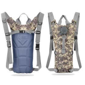 iMounTEK Tactical Hydration Pack 3L Water Bladder Adjustable Water Drink Backpack for Hiking Cycling Climbing Running (Black: ACU)