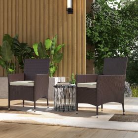 2 PCS Dining Chairs with Cushions and Anti-Slip Foot (Black: Black-780x315x570 mm)