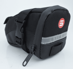 Bicycle Bag Mountain Bike Tail Bag Back Bag Bicycle Saddle Bag Bicycle Seat Cushion Bag (Black: Black)