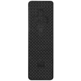 Heated Sleeping Bag Liner Powered By USB Plug Power Bank 3 Temperature Levels with Carrying Bag Machine Washable Electric Tent Heating Pad For Camping (Black: Black)