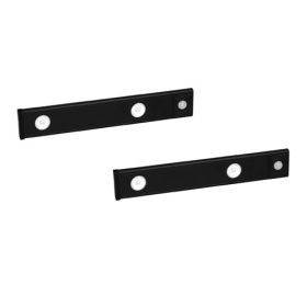 2Pack Rechargeable Cabinet Light Motion Sensor Light Cordless LED Closet Lamp 3 Colors Dimmable Light for Kitchen Cabinet (Black: 20CM_Black)