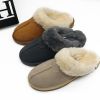 Women's and Men's Indoor/Outdoor Slipper with Wide plush Widths; Warm slippers for men and women