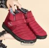 New lightweight cotton shoes women's shoes elderly shoes plus velvet women's short boots snow boots casual walking shoes