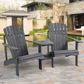 Fire Pit Seating (Black: Deep Grey-1020x630x300 mm)