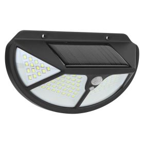 Wall Solar Powered Lights Outdoor 102 LEDs IP65 Waterproof Solar Lamps Motion Sensor Illumination Garage Lights For Garden Front Door Porch (Black: PcsWallSolarLight)